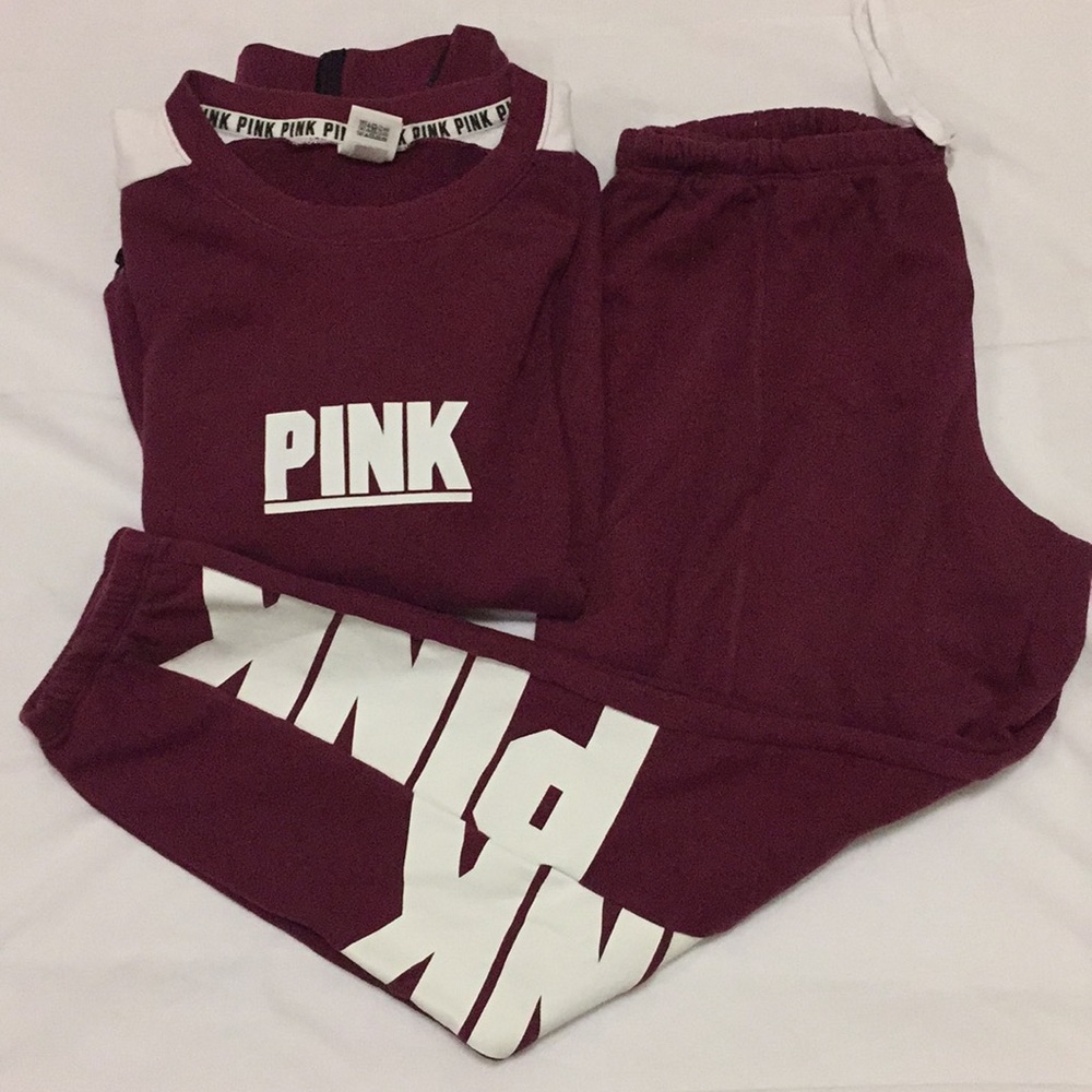 Victoria’s Secret Pink Classic Sweatsuit Size L